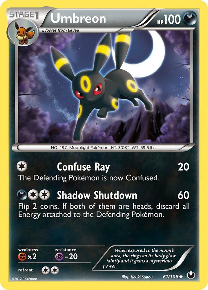 Umbreon (61) [Dark Explorers] 61/108