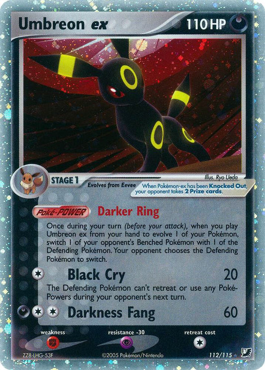 Umbreon ex [Unseen Forces] 112/115