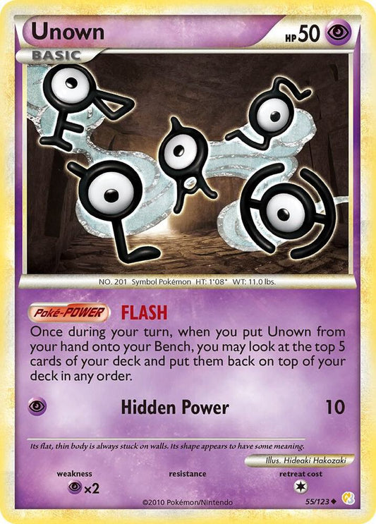 Unown (55) [HeartGold SoulSilver] 55/123