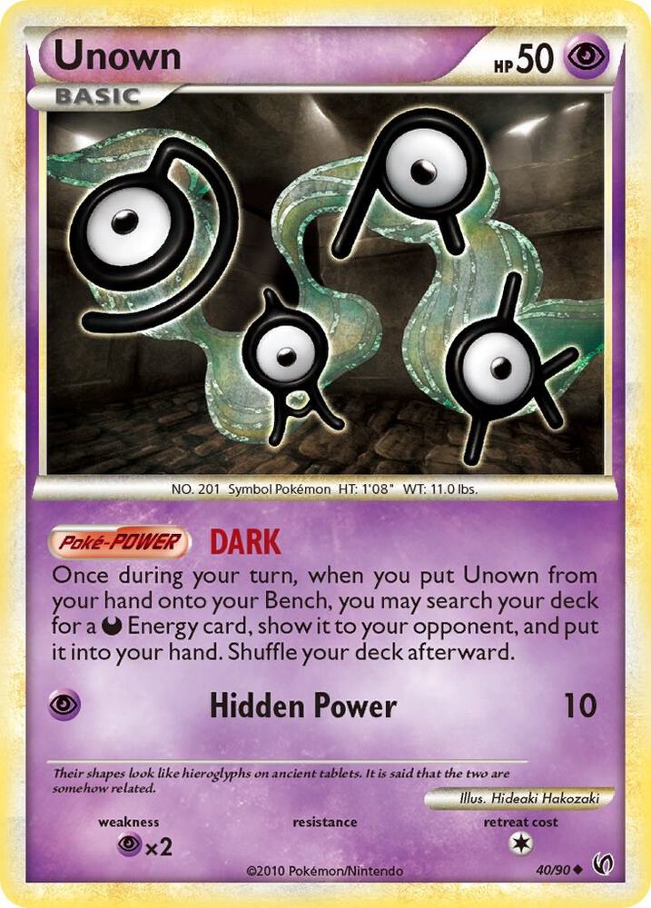 Unown [Undaunted] 40/90