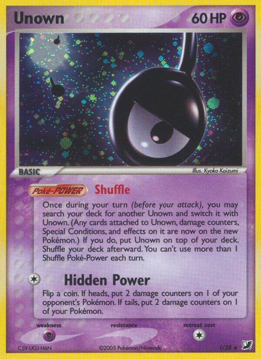 Unown (!) [Unseen Forces] !/28