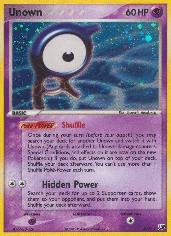 Unown (A) [EX Unseen Forces] A/28