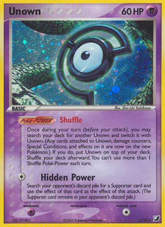Unown (C) [Unseen Forces] C/28