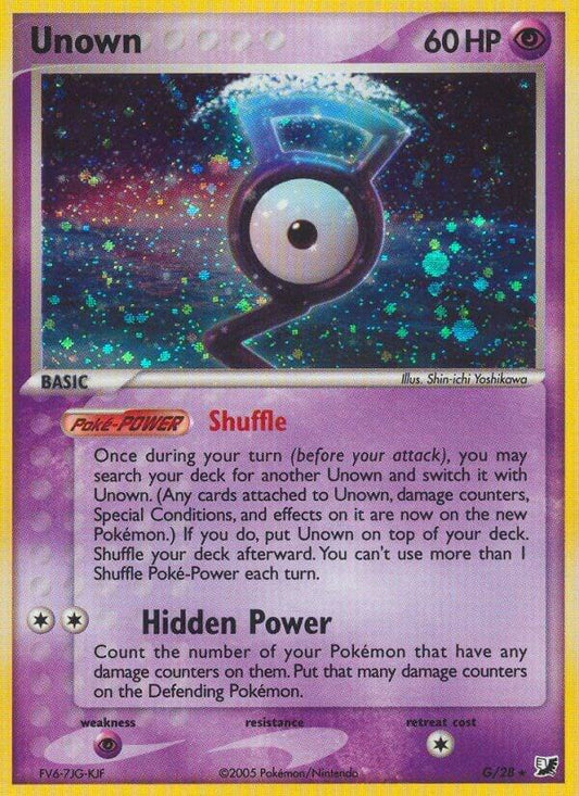 Unown (G) [Unseen Forces] G/28