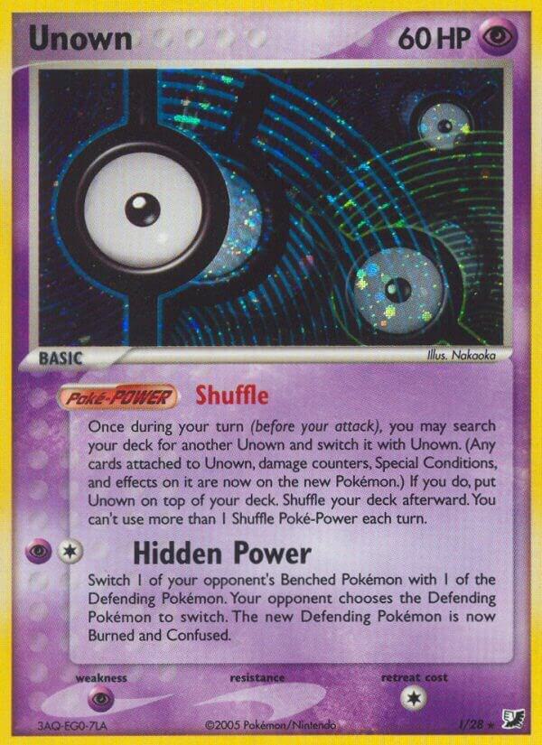 Unown (I) [EX Unseen Forces] I/28