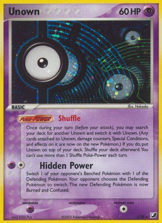 Unown (I) [Unseen Forces] I/28
