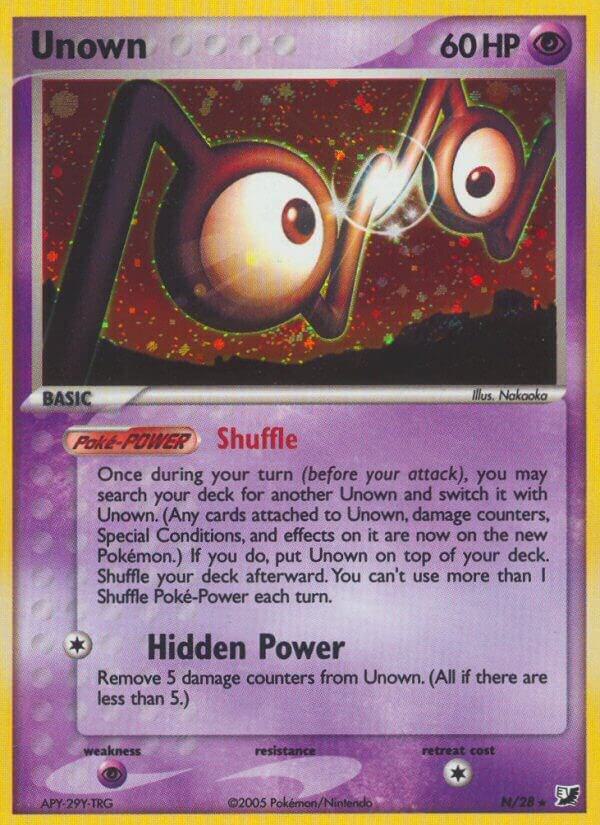 Unown (N) [Unseen Forces] N/28