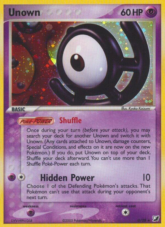 Unown (U) [Unseen Forces] U/28