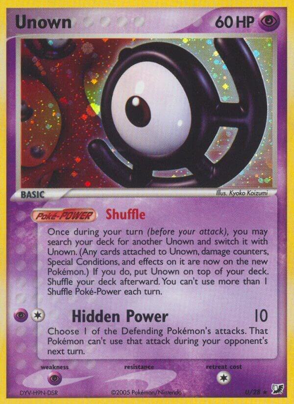 Unown (U) [EX Unseen Forces] U/28