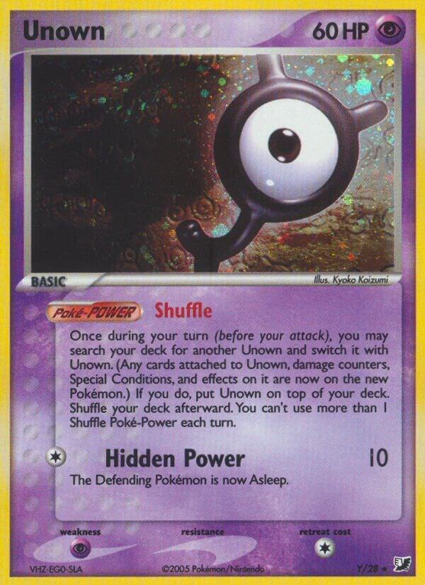 Unown (Y) [Unseen Forces] Y/28