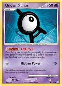 Unown [A] [Diamond and Pearl] 65/130