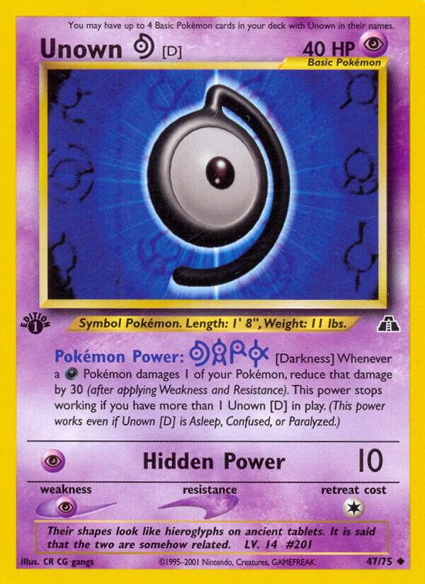 Unown [D] [Neo Discovery] 47/75