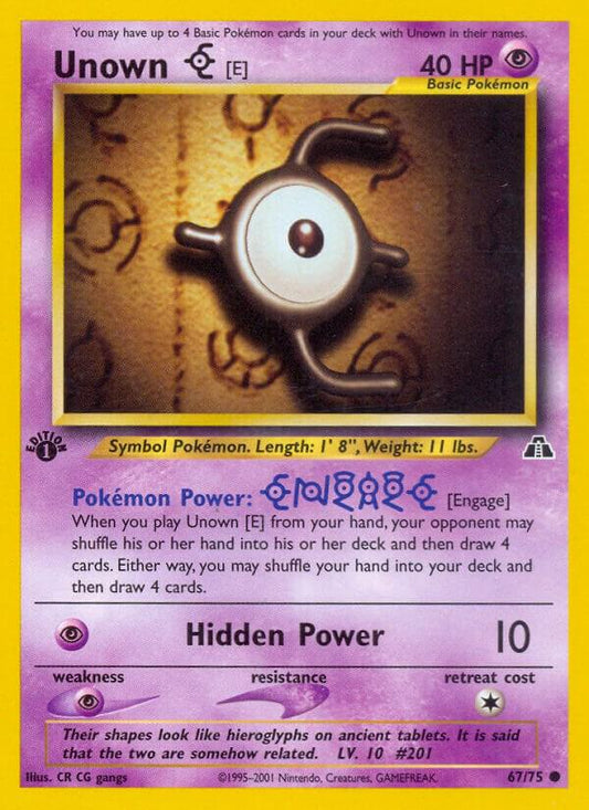 Unown [E] [Neo Discovery] 67/75