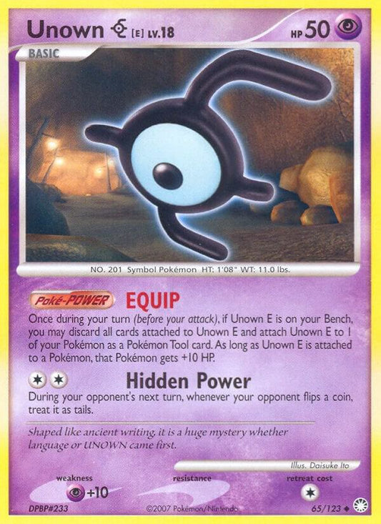Unown [E] [Mysterious Treasures] 65/123