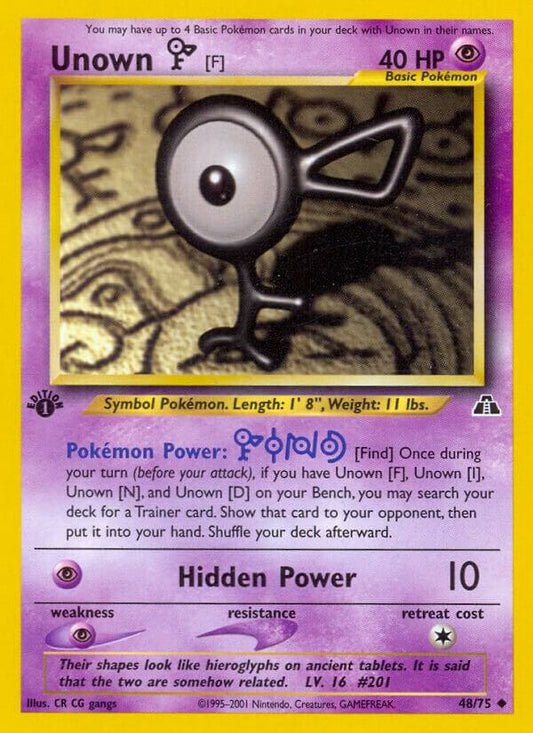 Unown [F] [Neo Discovery] 48/75