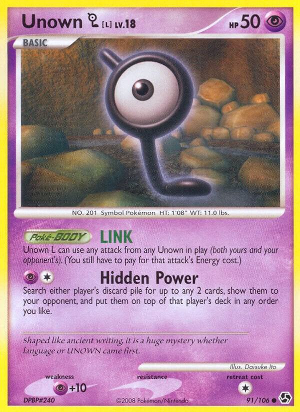 Unown [L] [Great Encounters] 91/106