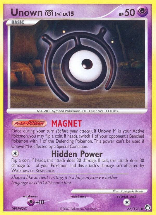 Unown [M] [Mysterious Treasures] 66/123