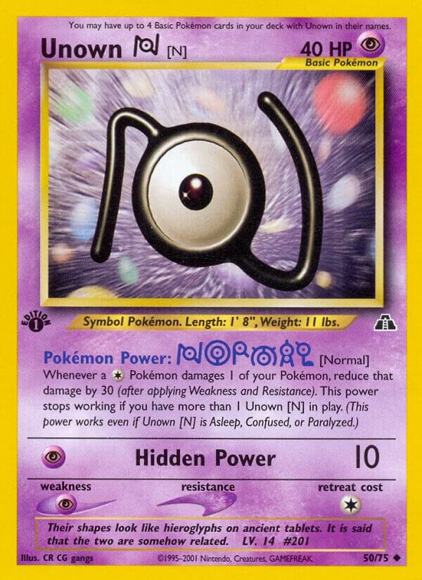 Unown [N] [Neo Discovery] 50/75