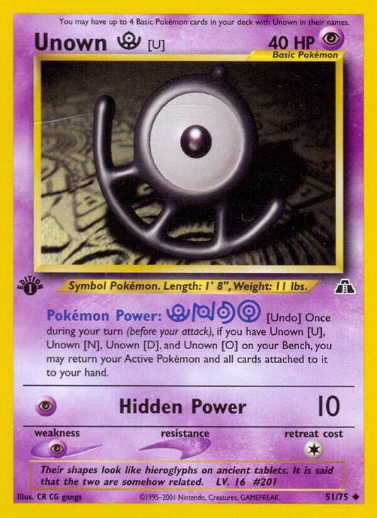 Unown [U] [Neo Discovery] 51/75