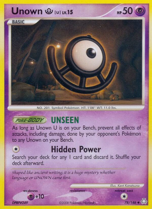 Unown (U) [Legends Awakened] 78/146