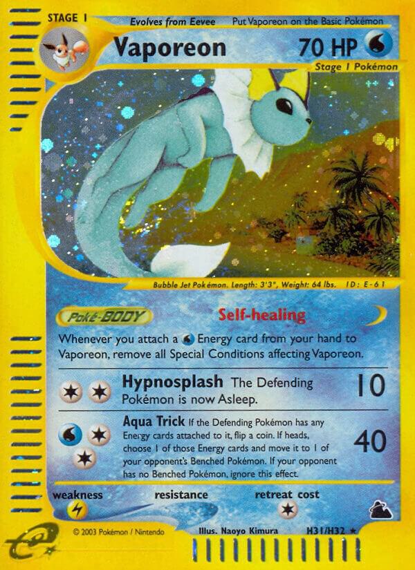 Vaporeon (H31) [Skyridge] H31/H32