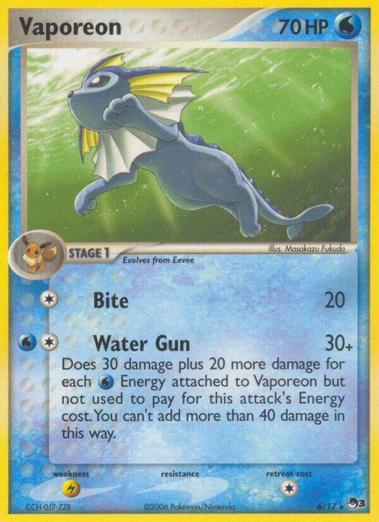 Vaporeon [POP Series 3] 006/017