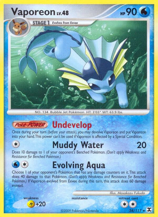 Vaporeon [Rising Rivals] 34/111