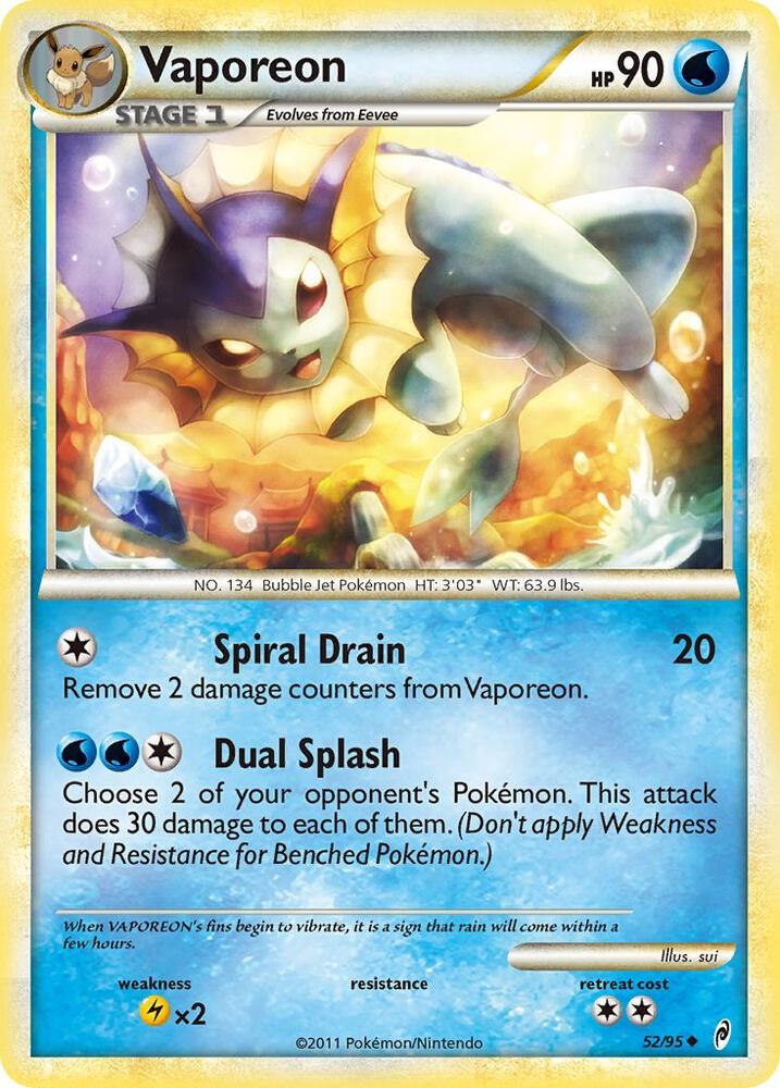 Vaporeon [Call of Legends] 52/95