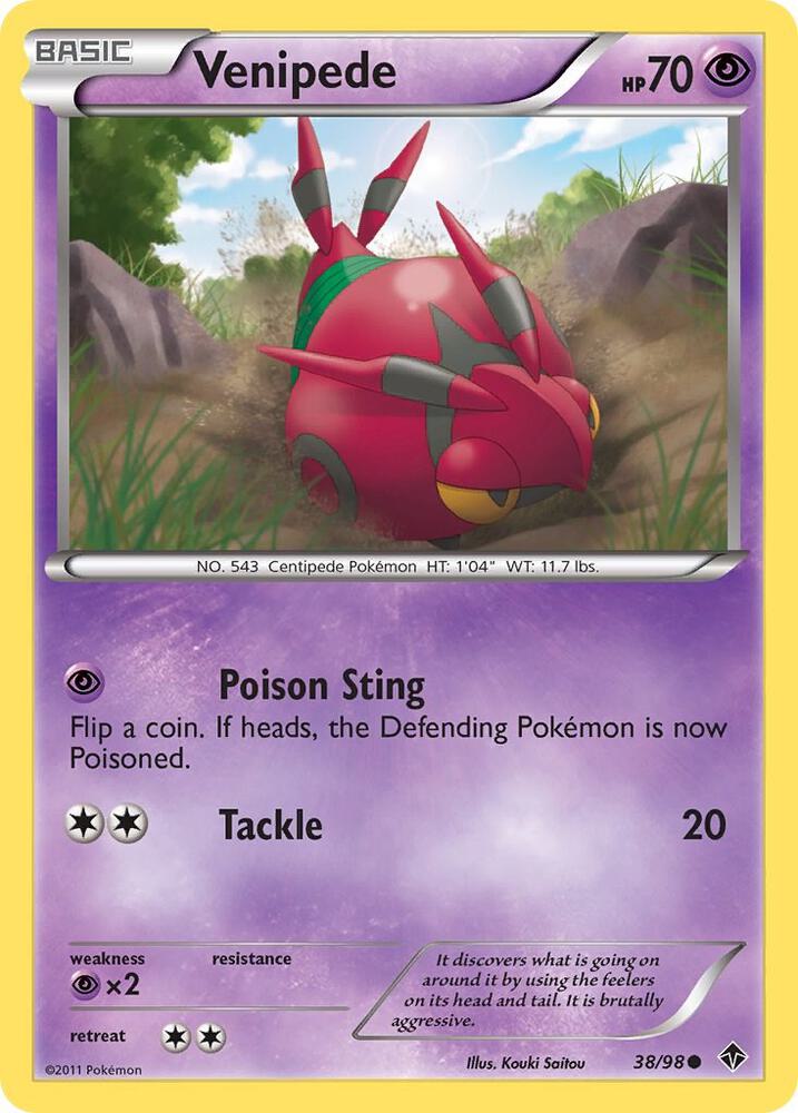 Venipede [Emerging Powers] 38/98
