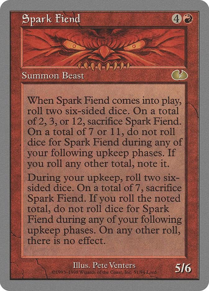 Spark Fiend [Unglued] 51