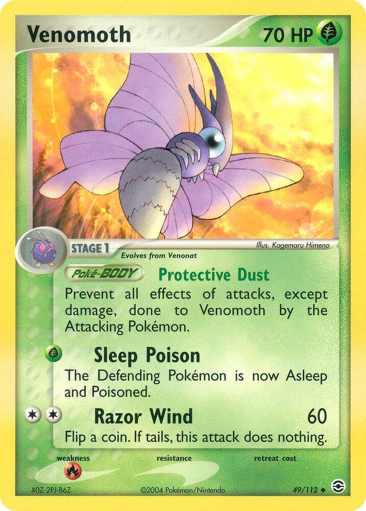 Venomoth [FireRed & LeafGreen] 49/112