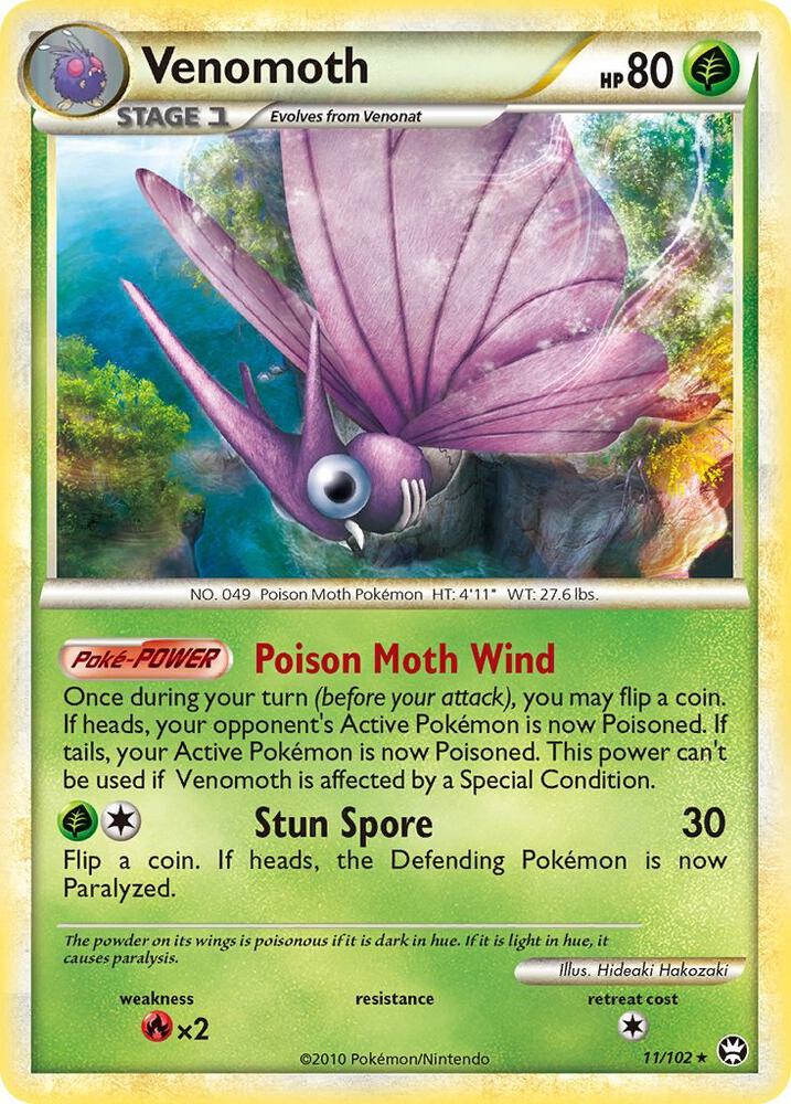 Venomoth [Triumphant] 11/102