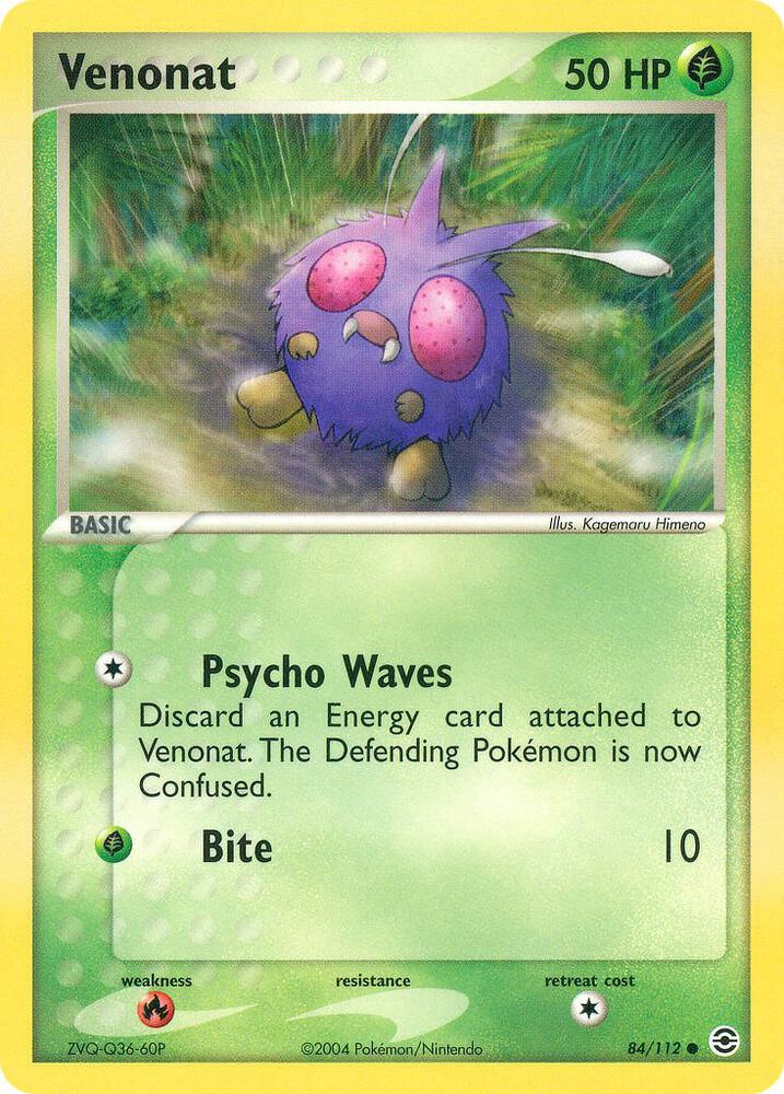Venonat [FireRed & LeafGreen] 84/112