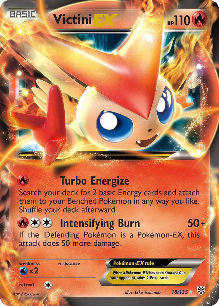 Victini EX [Plasma Storm] 18/135