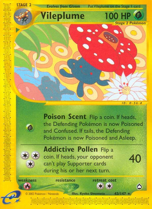 Vileplume [Aquapolis] 043/147