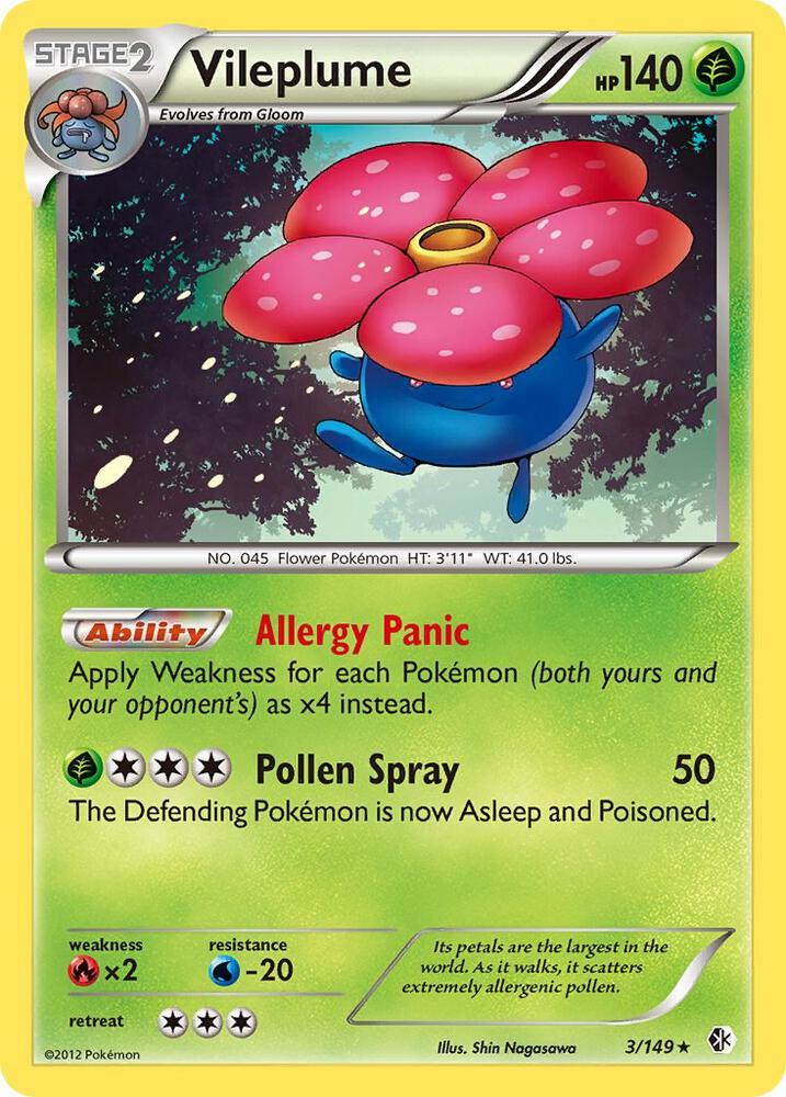 Vileplume [Boundaries Crossed] 3/149