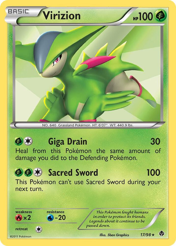 Virizion [Emerging Powers] 17/98