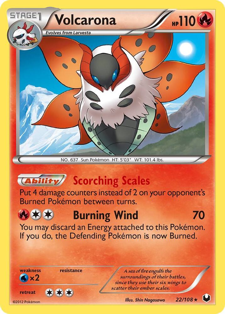 Volcarona [Dark Explorers] 22/108