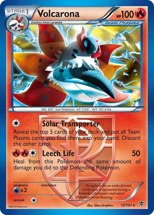 Volcarona (Team Plasma) [Plasma Blast] 13/101