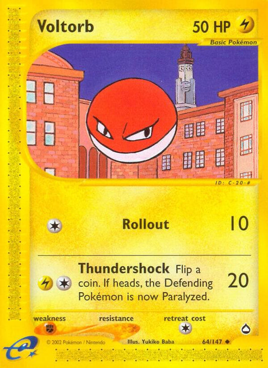 Voltorb (64) [Aquapolis] 064/147