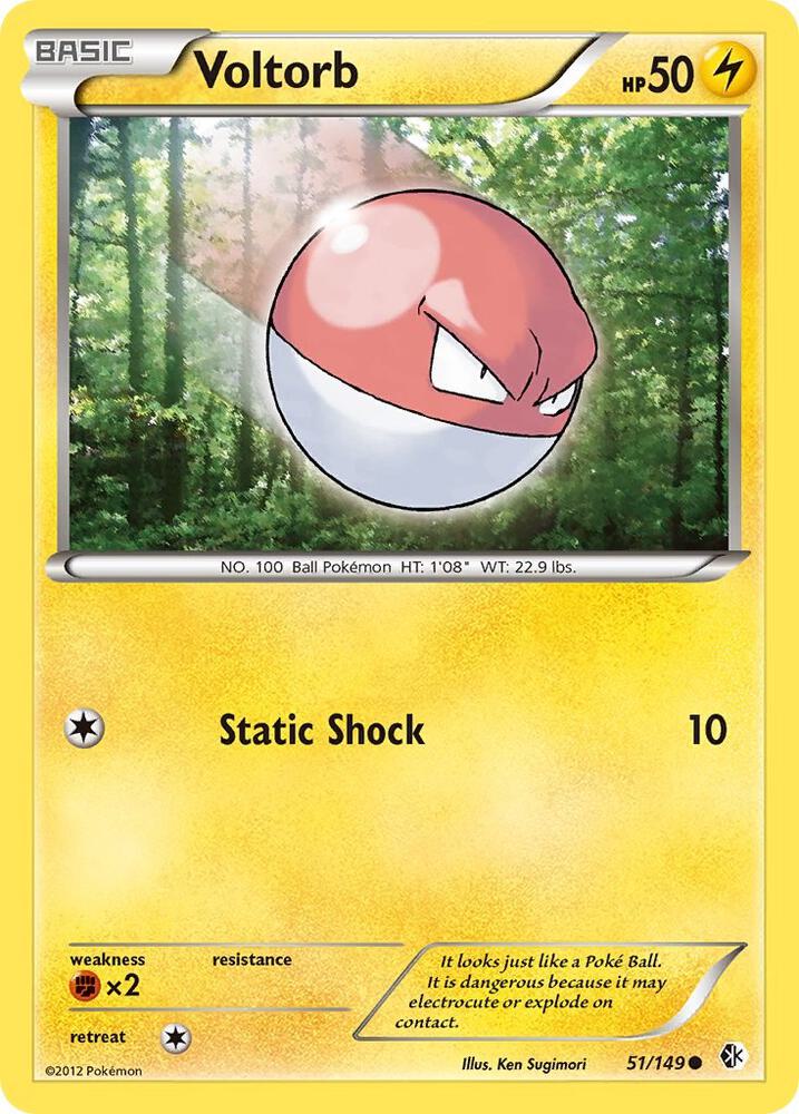 Voltorb [Boundaries Crossed] 51/149
