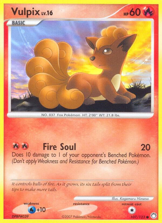 Vulpix [Mysterious Treasures] 107/123