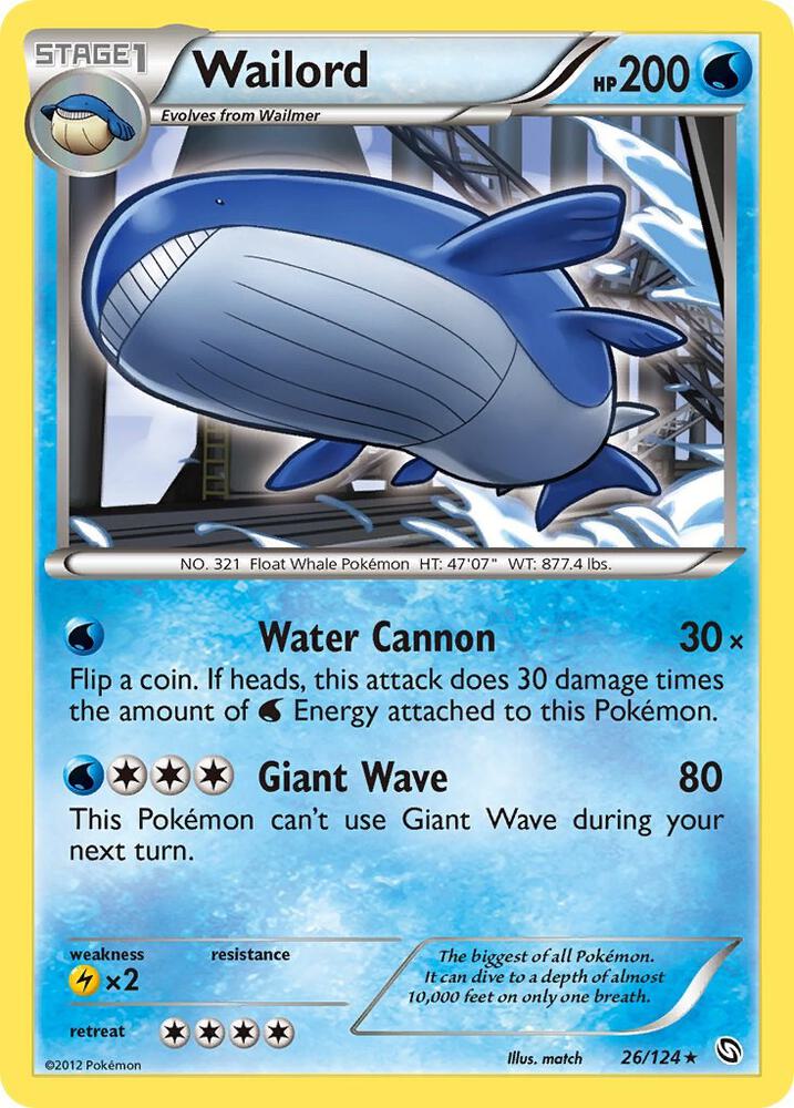 Wailord [Dragons Exalted] 26/124