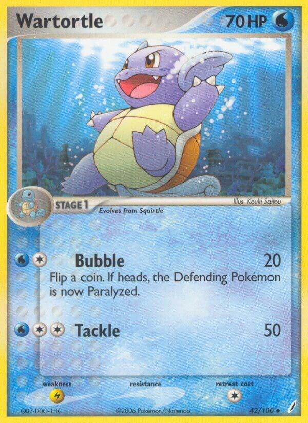 Wartortle - 042/100 [Crystal Guardians] 42/100