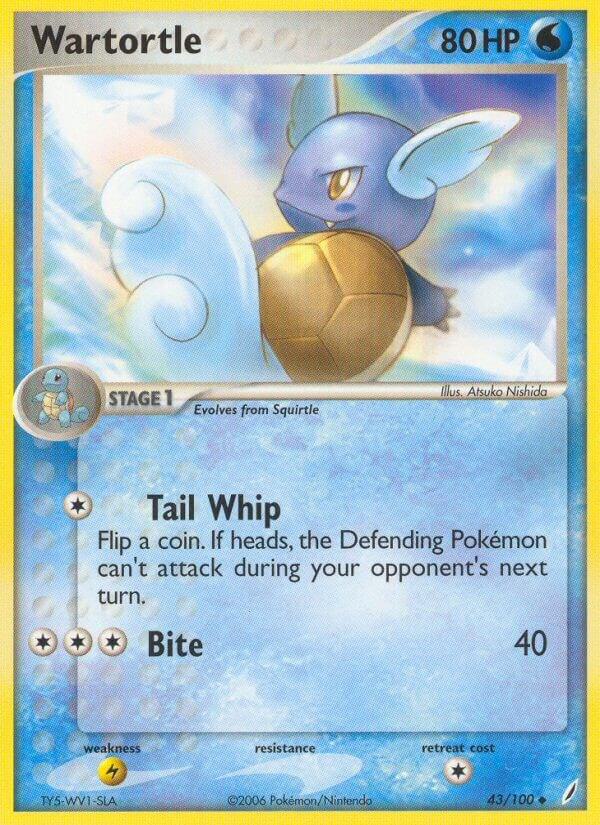Wartortle - 043/100 [Crystal Guardians] 43/100