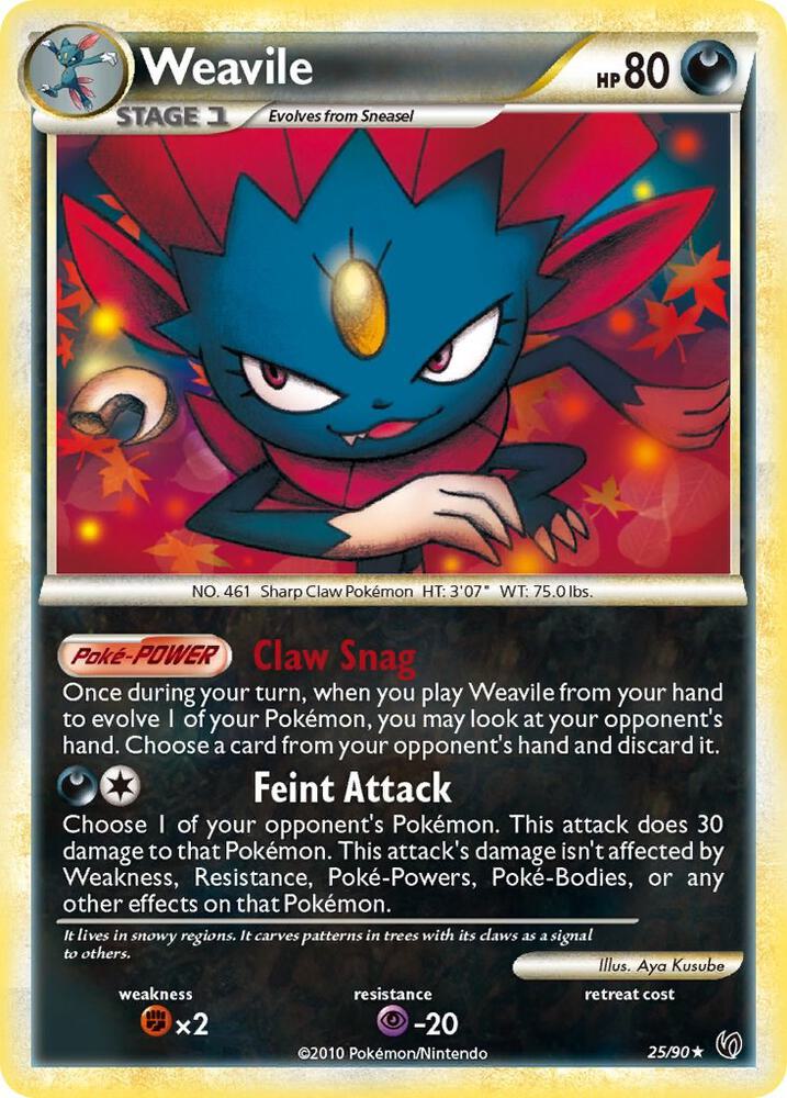 Weavile [Undaunted] 25/90