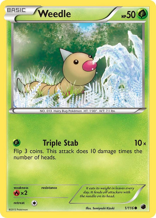 Weedle [Plasma Freeze] 1/116