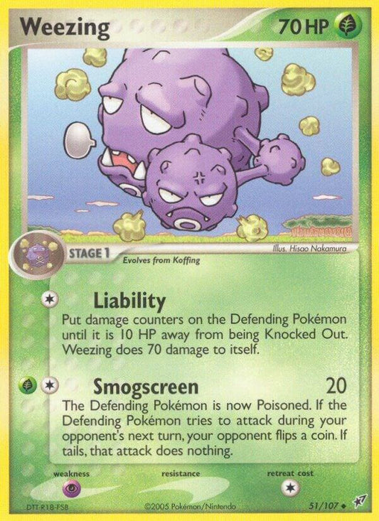 Weezing [Deoxys] 51/107
