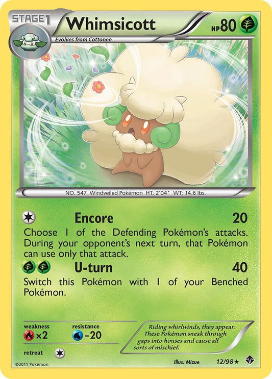 Whimsicott (12) [Emerging Powers] 12/98