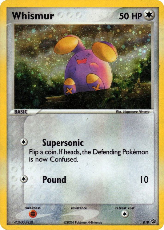 Whismur - 019 (EX Deck Tin) [Nintendo Promos] 019